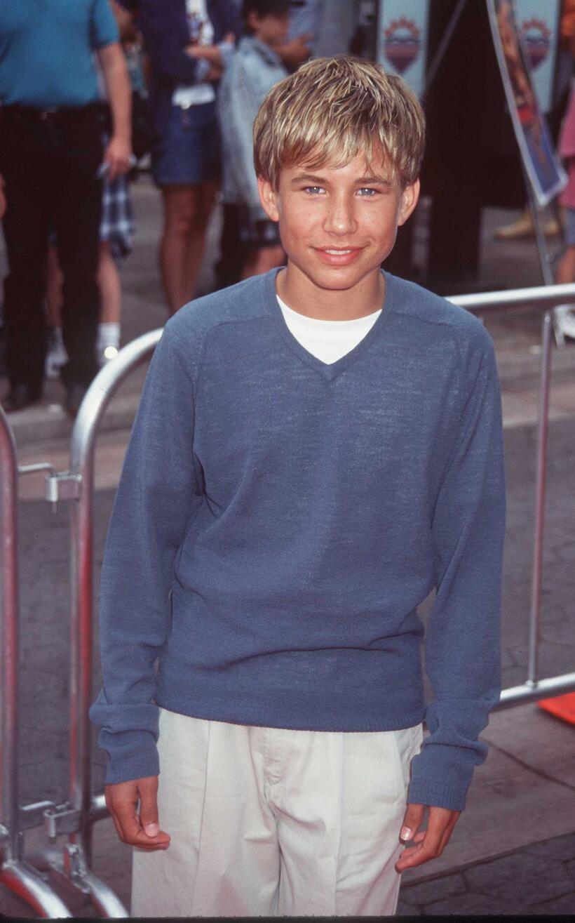 Jonathan Taylor Thomas at the premiere of "Pinocchio".