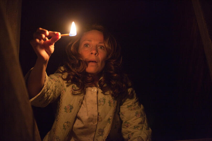 Lili Taylor as Carolyn Perron in "The Conjuring."