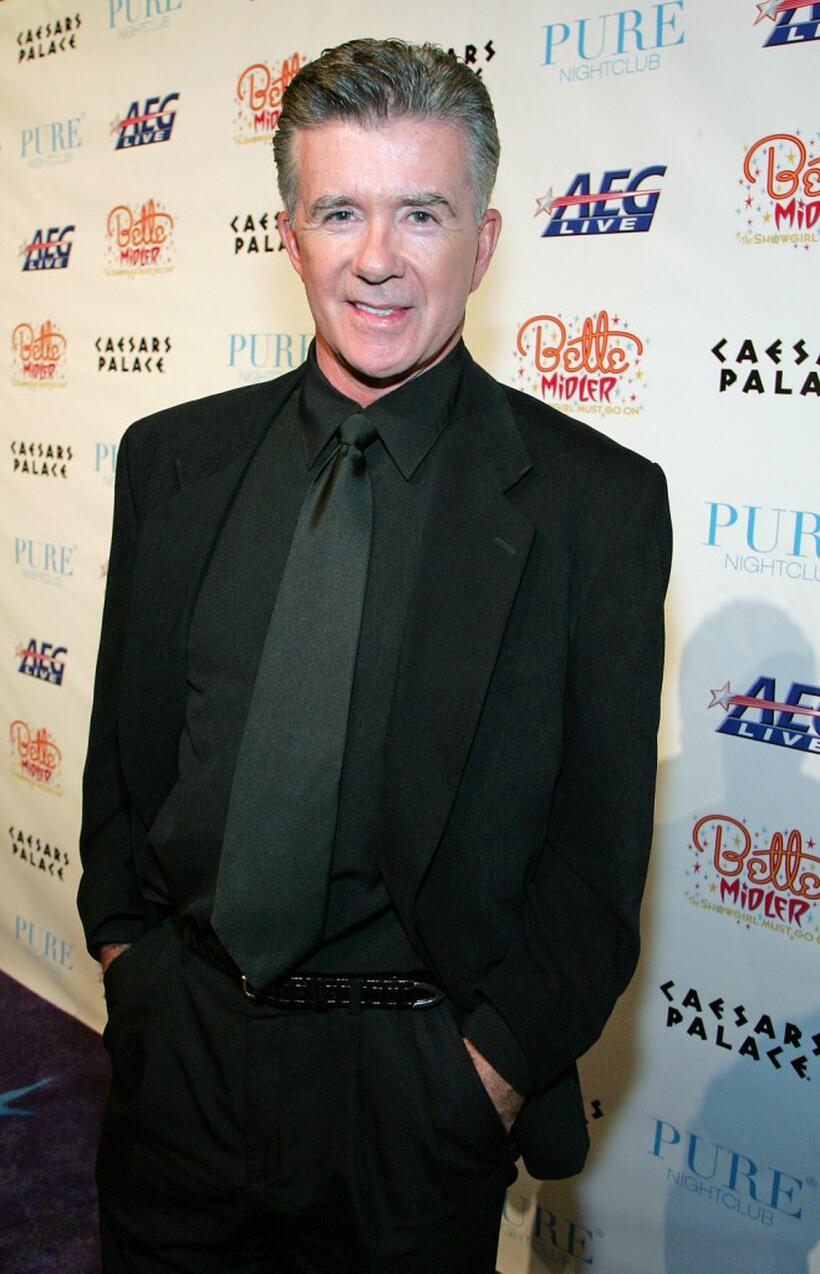 Alan Thicke at the after party for the premiere of new show "The Showgirl Must Go On."