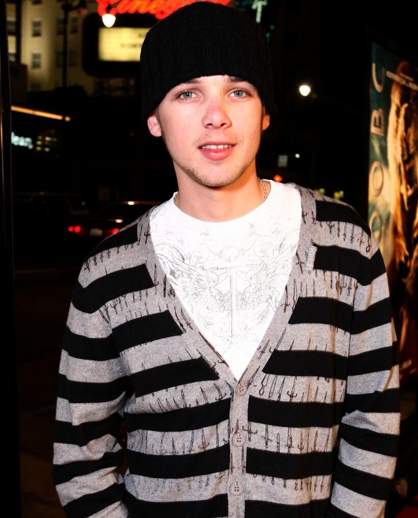Max Thieriot at the premiere of "10,000 B.C."