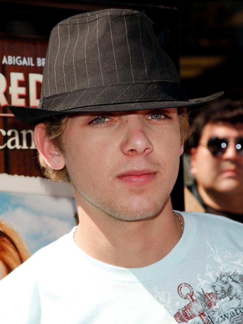 Max Thieriot at the premiere of "Kit Kittredge: An American Girl."