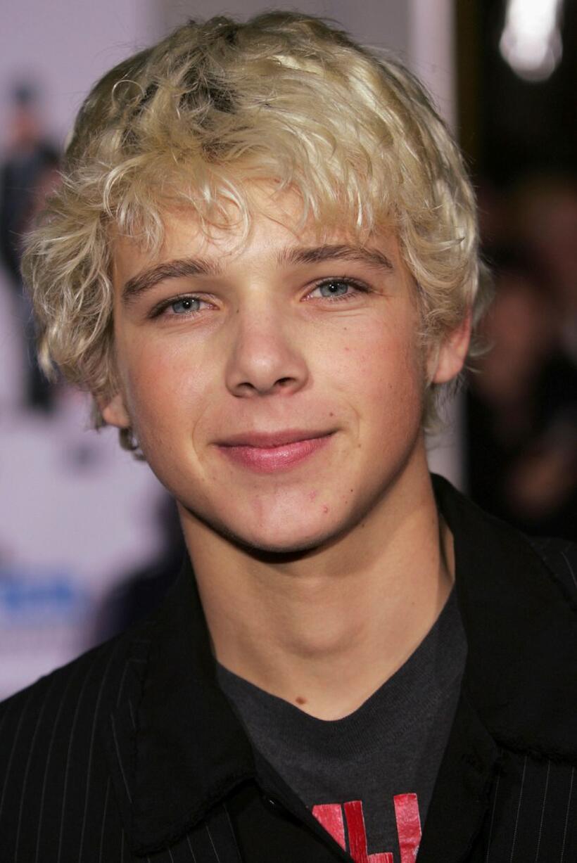 Max Thieriot at the premiere of "The Pacifier."