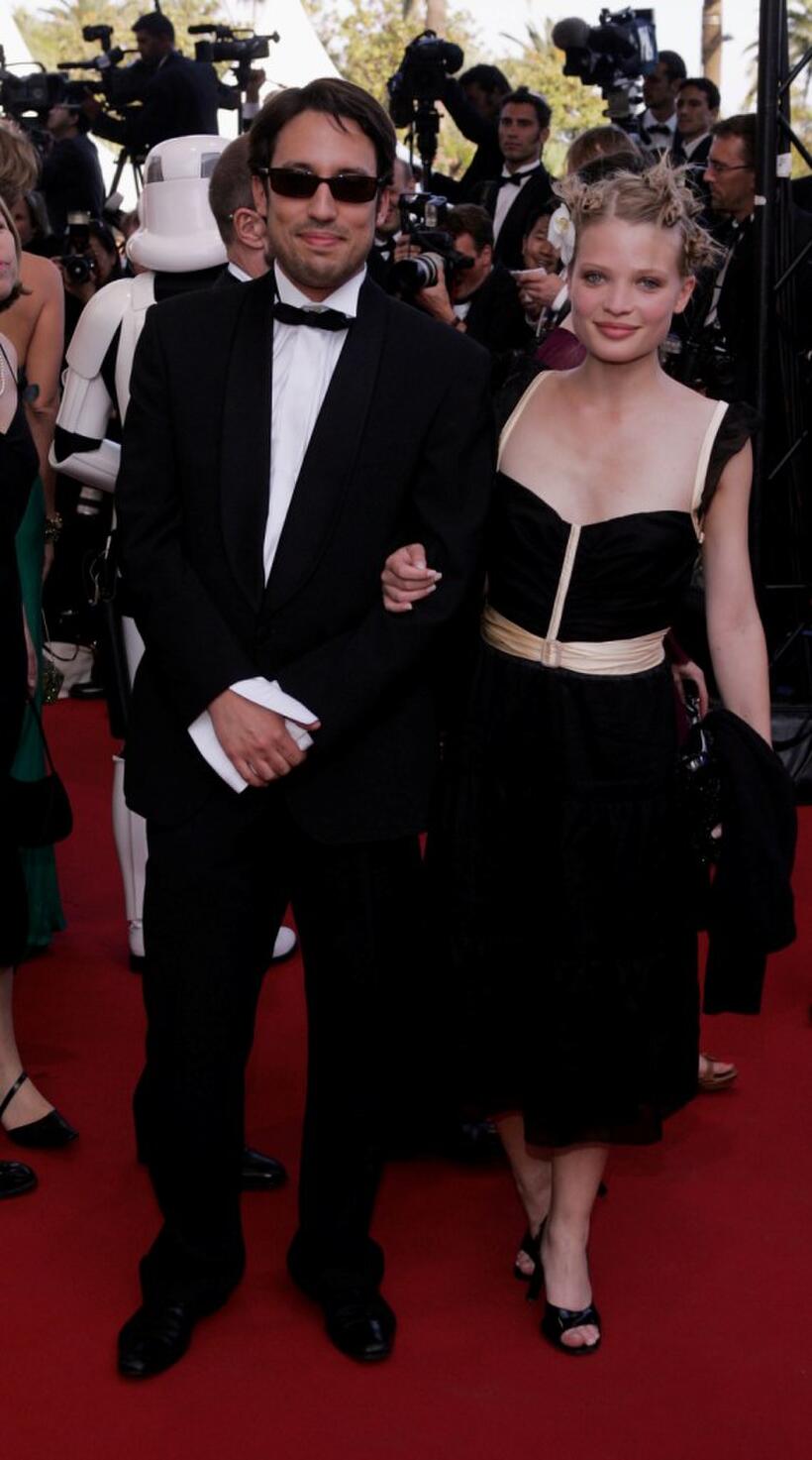 Melanie Thierry and Guest at the screening of "Star War III Revenge of the Sith" during the 58th International Cannes Film Festival.