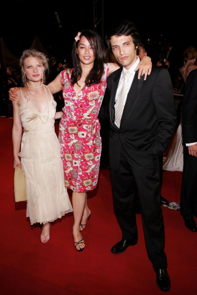Melanie Thierry and Vincent Martinez at the screening of "Election" during the 58th International Cannes Film Festival.
