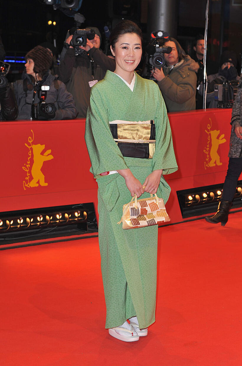 Shinobu Terajima at the premiere of "The Kids Are All Right" during the 60th Berlin Film Festival.