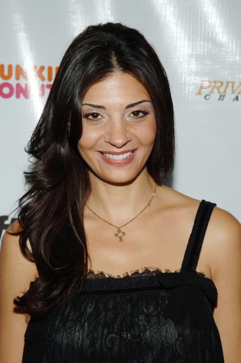 Callie Thorne at the "A Salute To Our troops" ceremony.