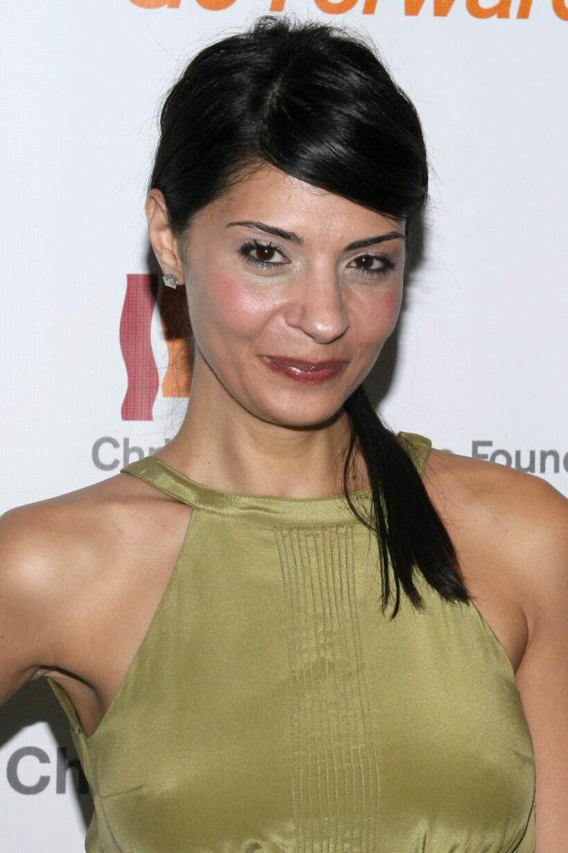Callie Thorne at the Christopher Reeve Foundation Annual Gala.