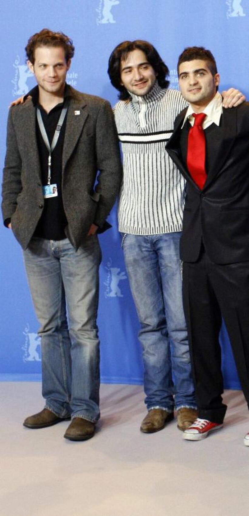 Itay Tiran, Quest and Oshri Cohen photocall of "Beaufort" during 57th Berlinale International Film Festival.