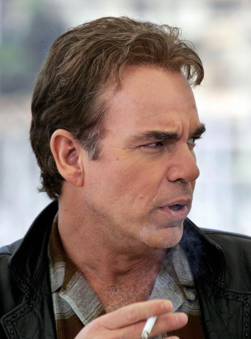 Billy Bob Thornton at the Cannes Film Festival photo call of "Bad Santa".
