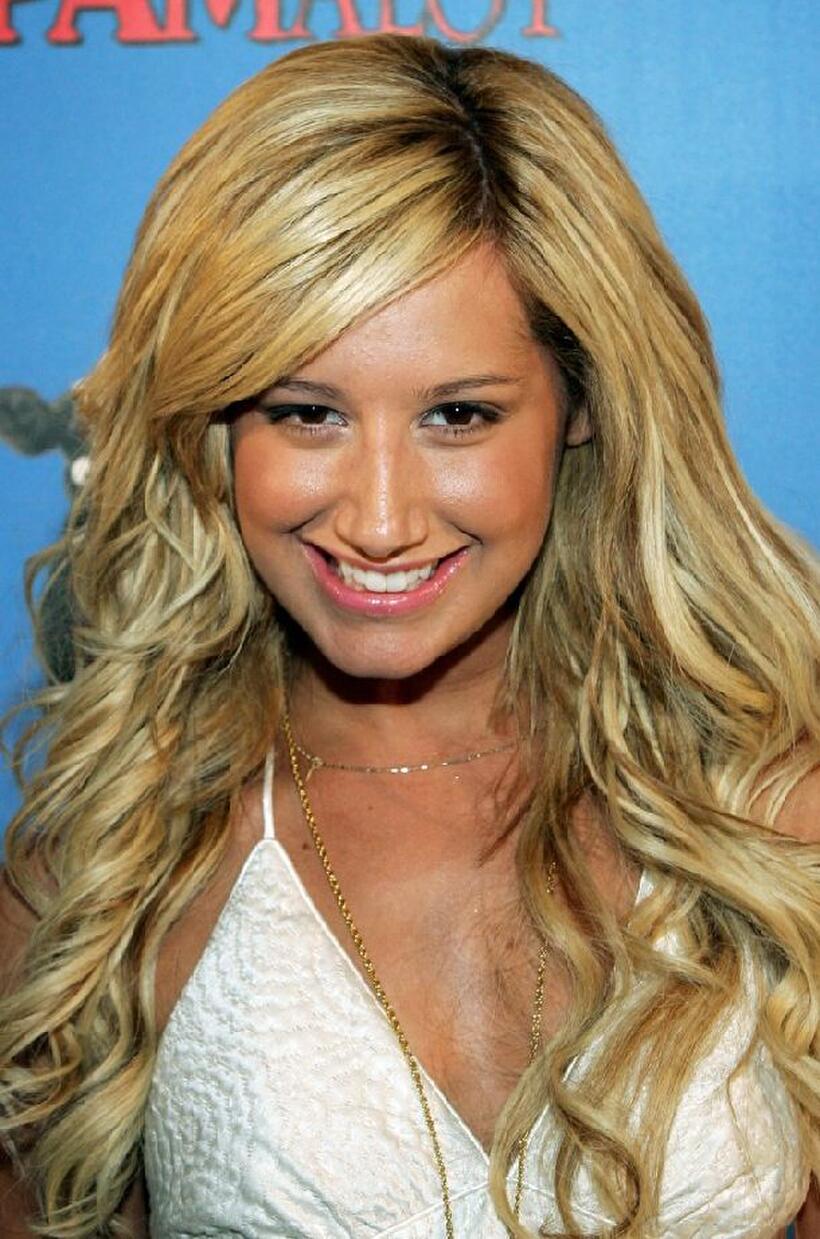 Ashley Tisdale at the premiere of "Monty Python's Spamalot."