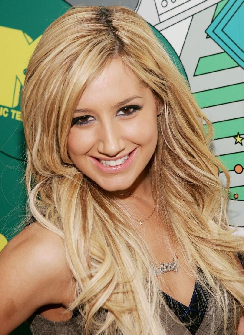 Ashley Tisdale at the MTV's Total Request Live.