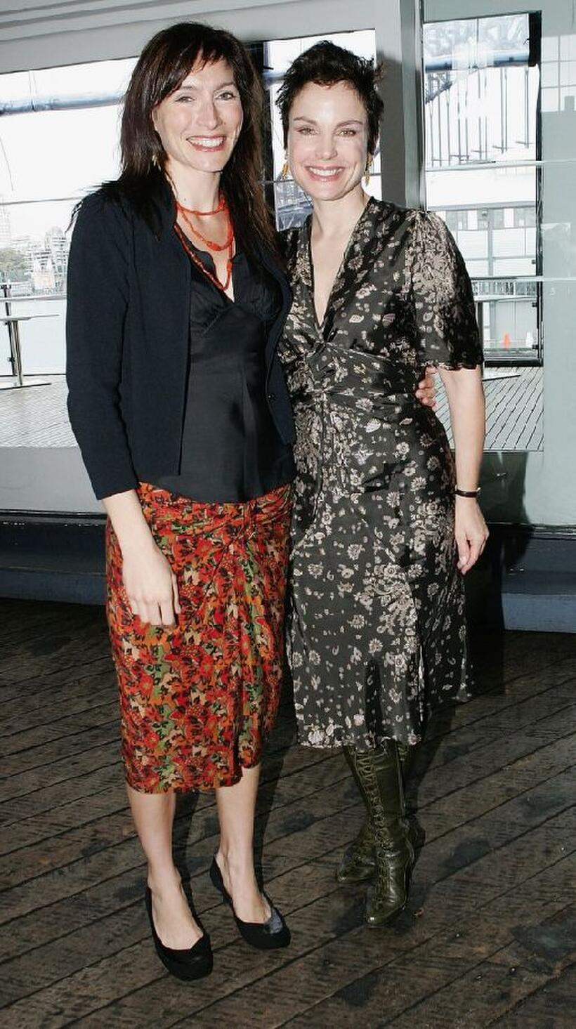Sigrid Thornton and Claudia Karvan at the L'Oreal Paris 2005 AFI Awards Nomination announcement.