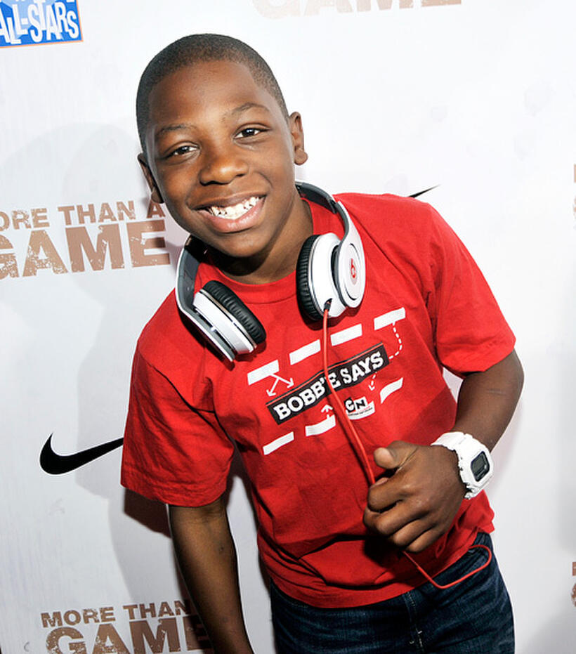 Bobb'e J. Thompson at the California premiere of "More Than a Game."