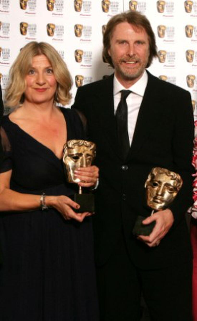 Victoria Wood and David Threlfall at the British Academy Television Awards.