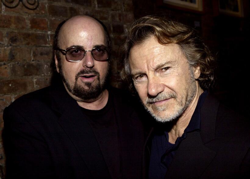 James Toback and Harvey Keitel at the Hamptons Magazine after party for the premiere of "When Will I Be Loved".