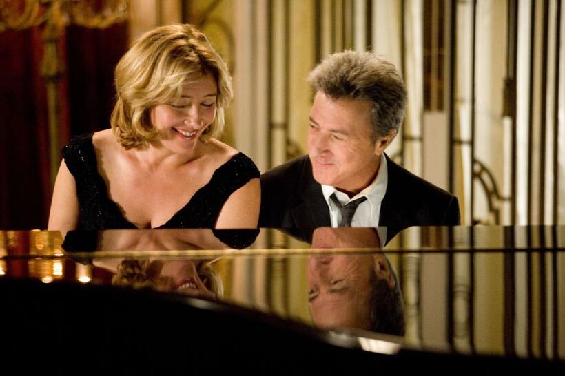 Emma Thompson as Kate Walker and Dustin Hoffman as Harvey Shine in "Last Chance Harvey."