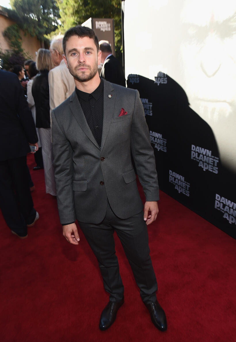 Nick Thurston at the California premiere of "Dawn of the Planet of the Apes."