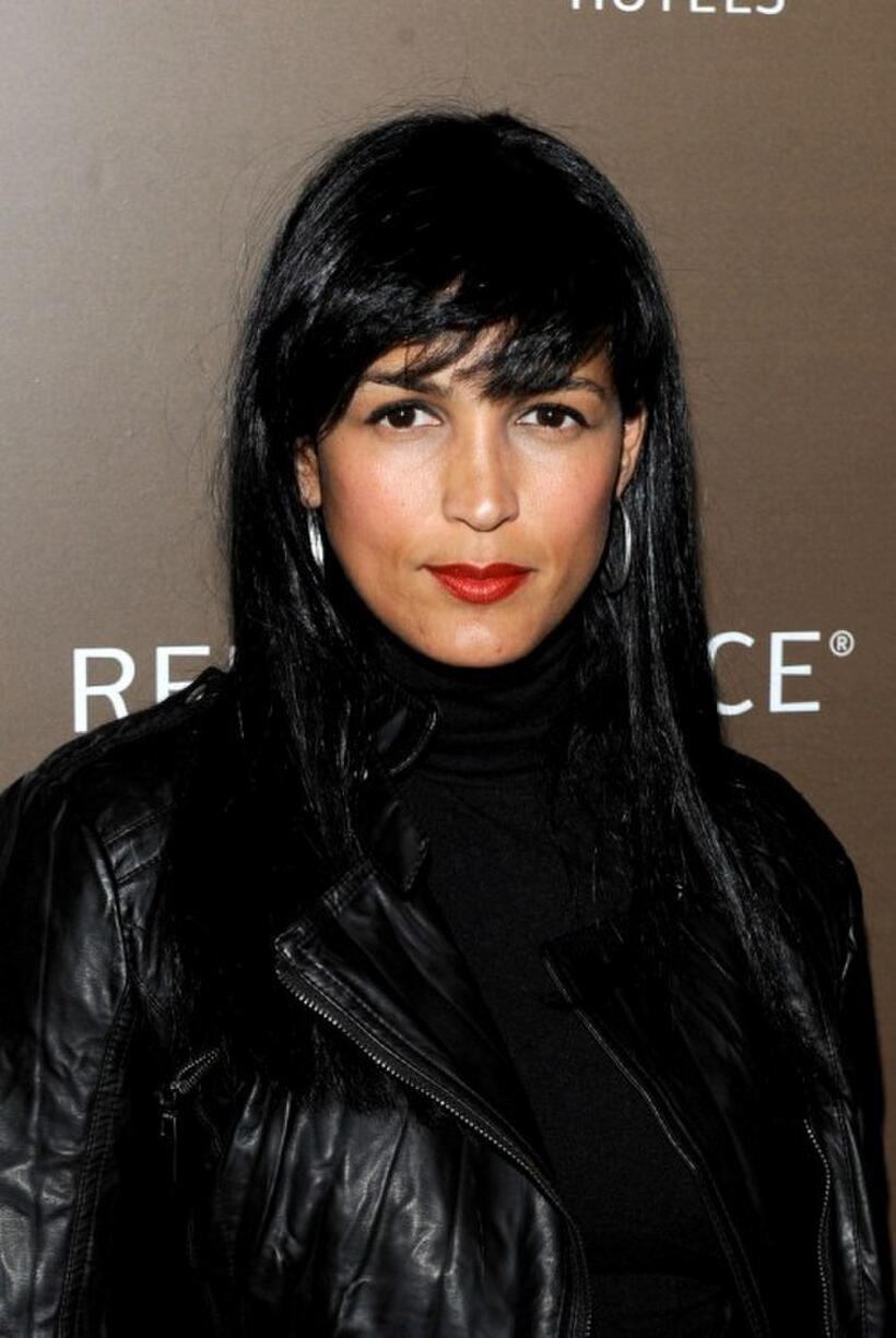 Celines Toribio at the launch party for Emilio Estefan's book, "The Rhythm of Success: How an Immigrant Produced his own American Dream."