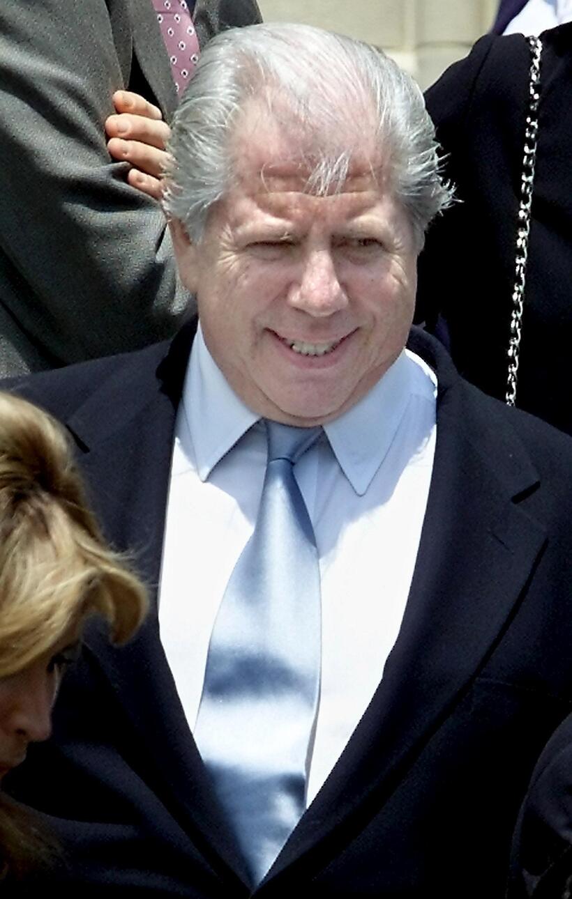 Carl Bernstein at the funeral service for former chairman and chief executive officer of The Washington Post Co.
