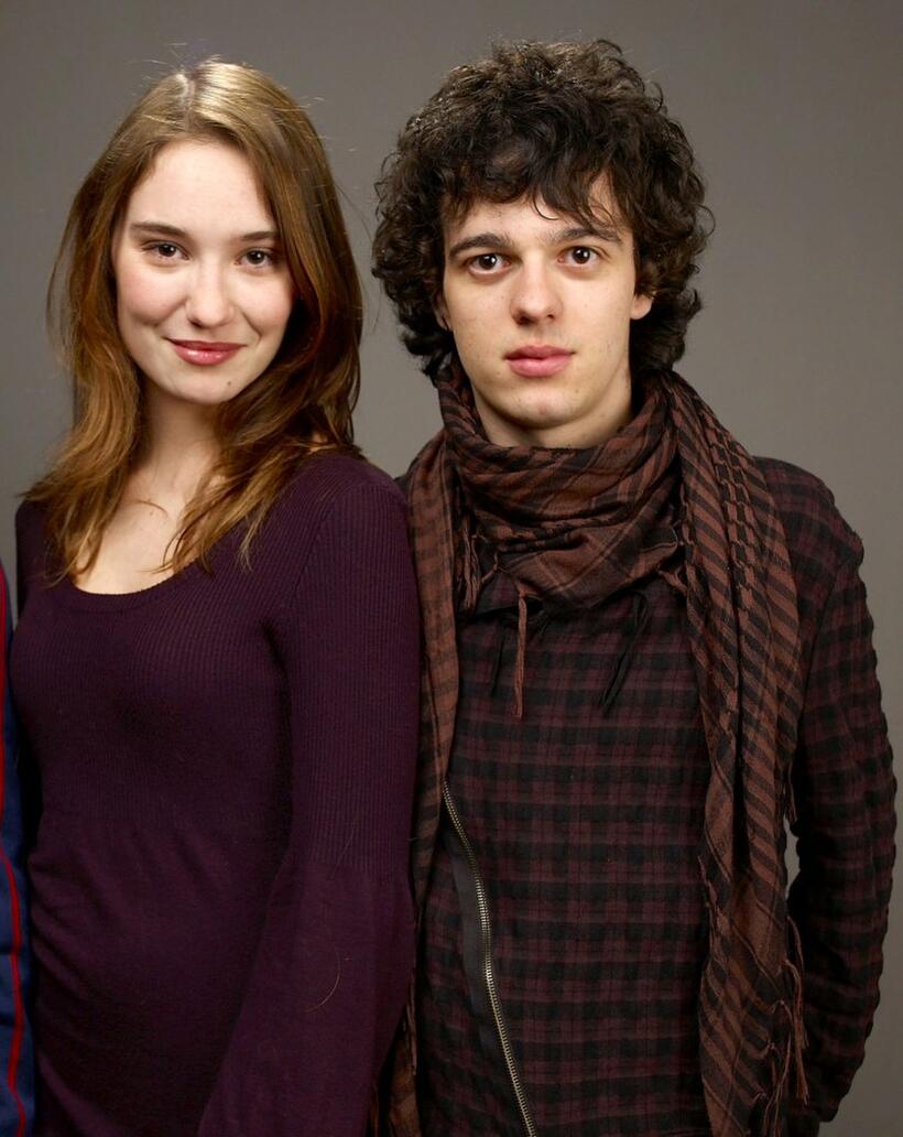 Deborah Francois and Fernando Tielve at the 2009 Sundance Film Festival.