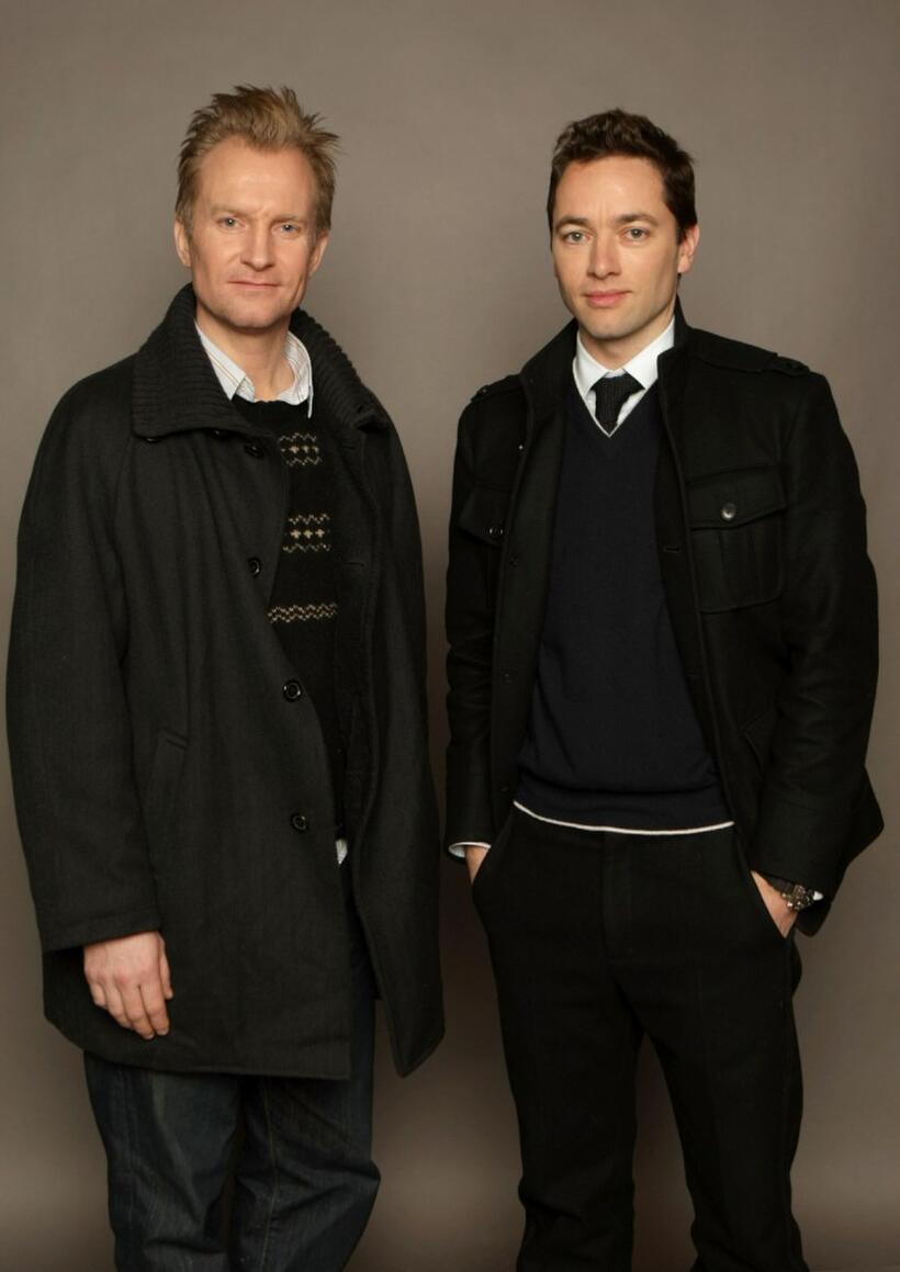 Ulrich Thomsen and Sean Ellis at the 2008 Sundance Film Festival.