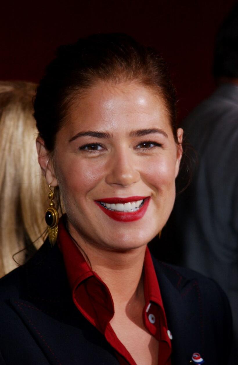 Maura Tierney at the 53rd Annual Primetime Emmy Awards.