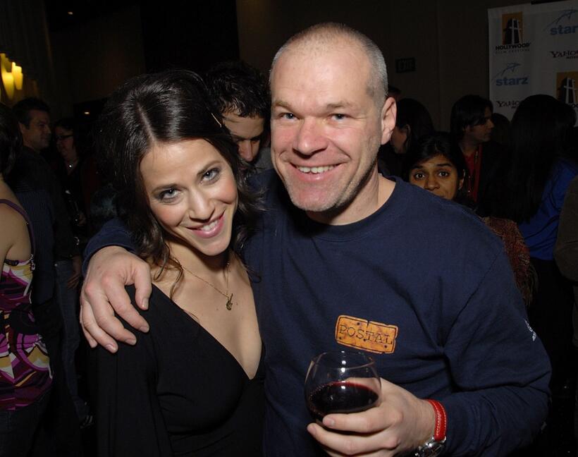 Jackie Tohn and Director Uwe Boll at the 2007 Hollywood Film Festival.