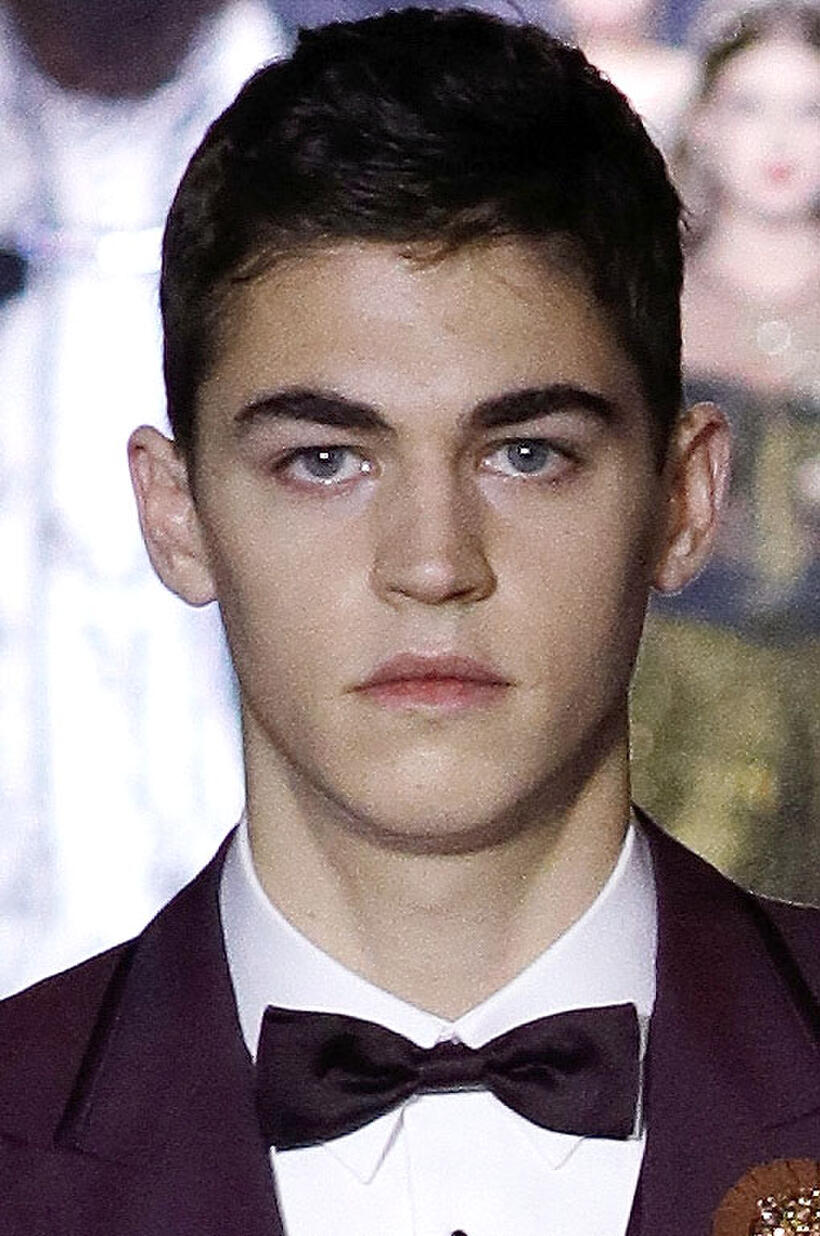 Hero iennes-Tifin at the Dolce & Gabbana show during Milan Fashion Week Spring/Summer 2018.