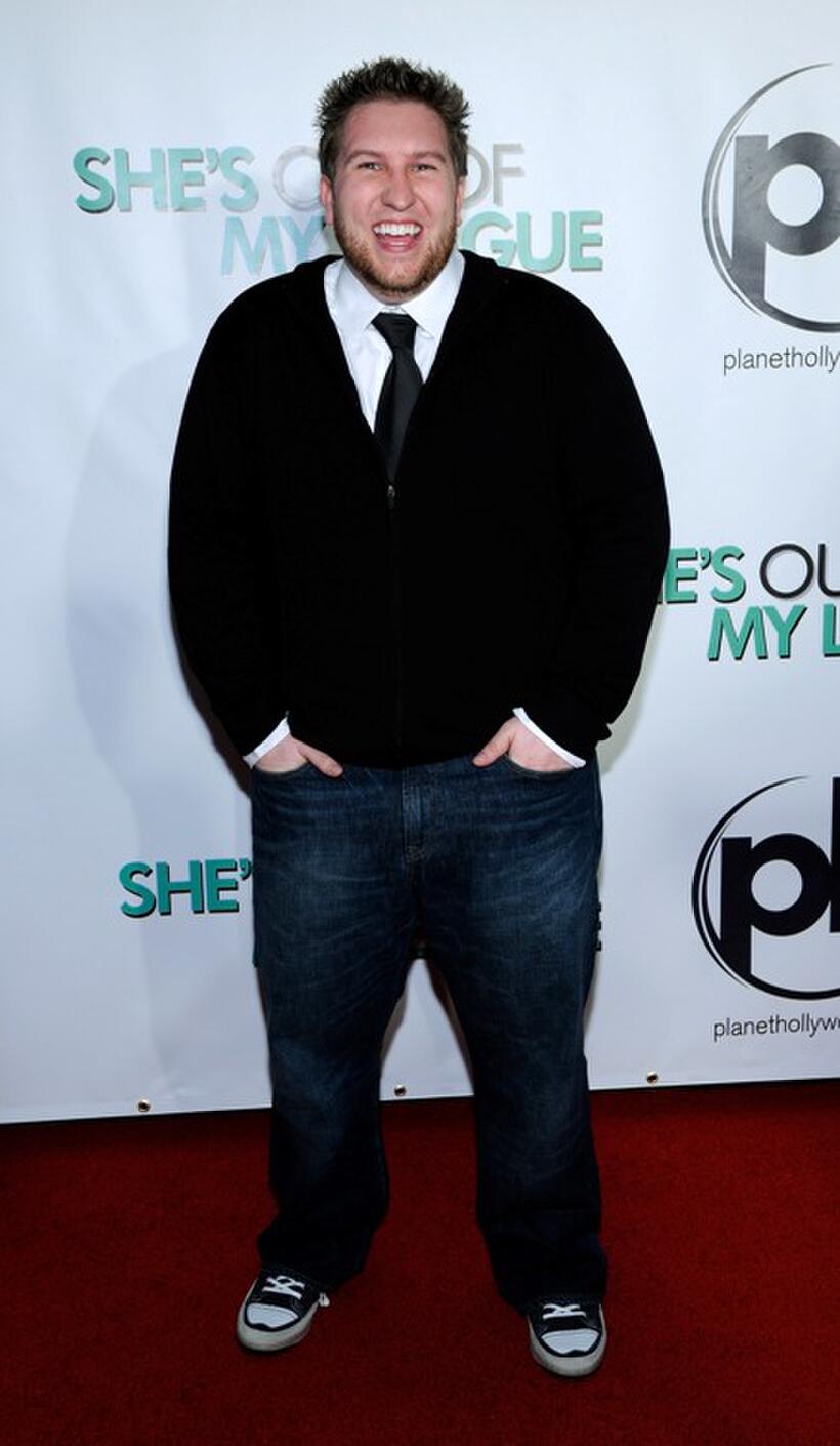 Nate Torrence at the Las Vegas premiere of "She's Out of My League."