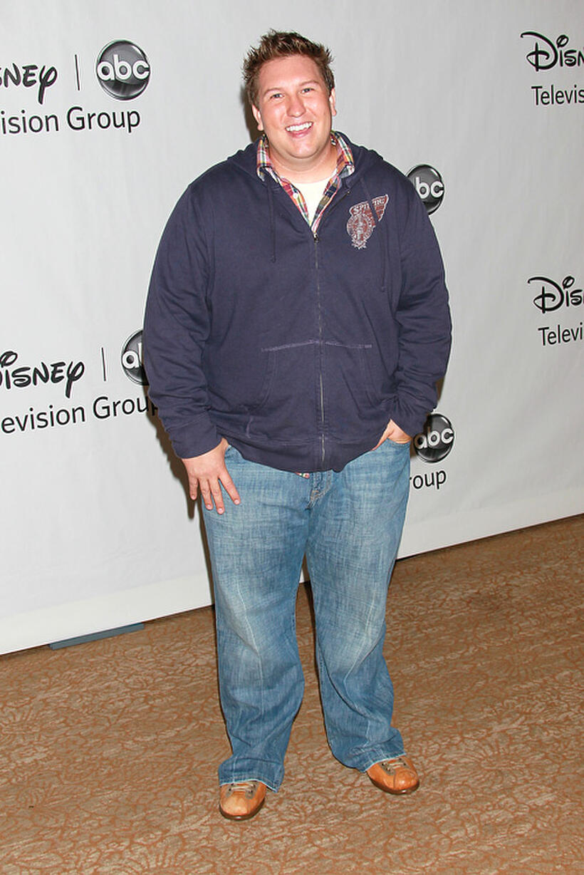 Nate Torrence at the Disney ABC Television Group's 2010 Summer TCA Panel in California.