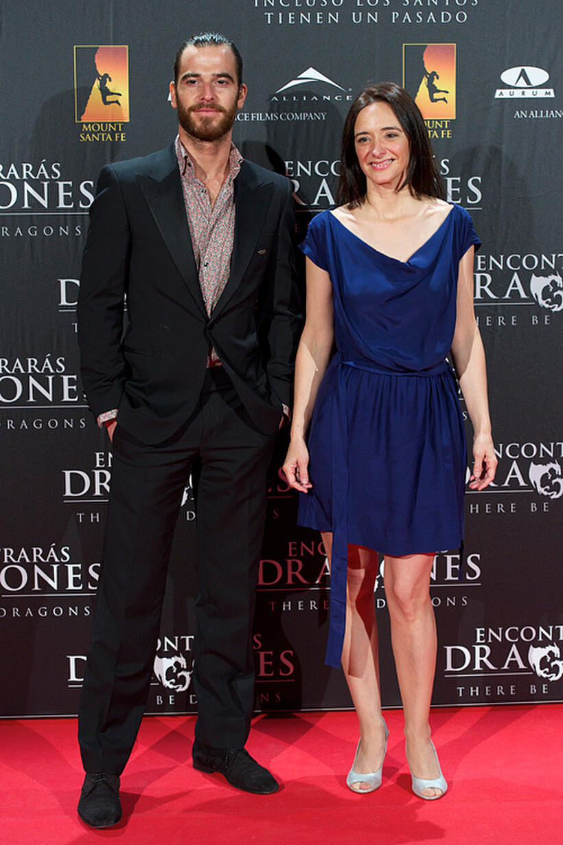 Alfonso Bassave and Ana Torrent at the Spain premiere of "There Be Dragons."