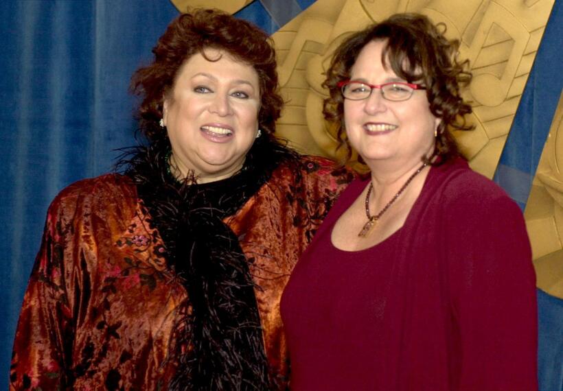 Liz Torres and Judith Baca at the Hispanic Heritage Awards.