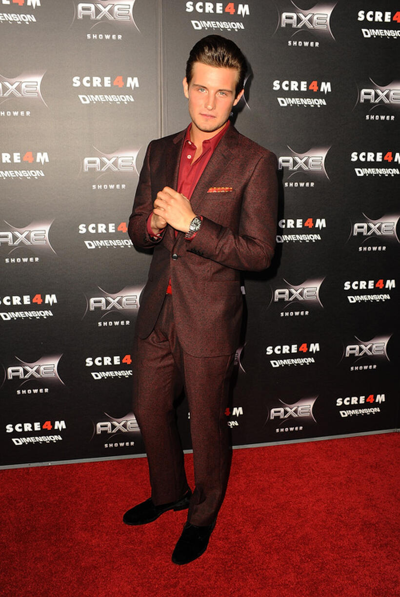 Nico Tortorella at the California premiere of "Scream 4."