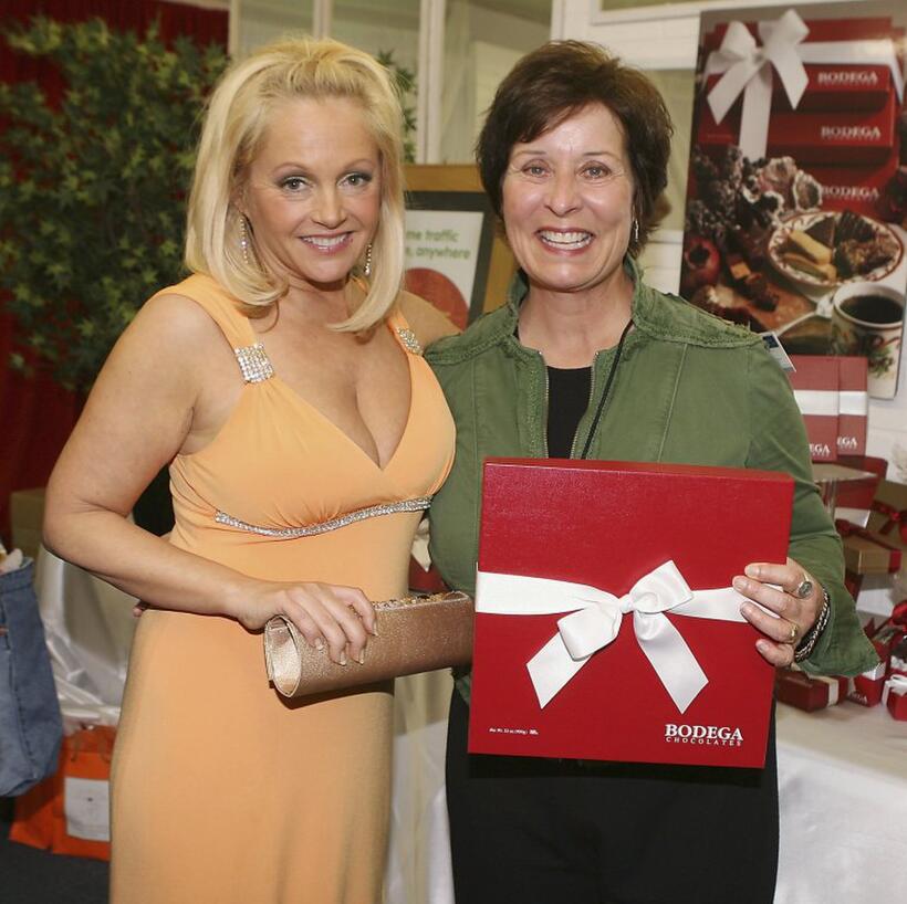 Charlene Tilton and Guest at the 2006 TV Land Awards.