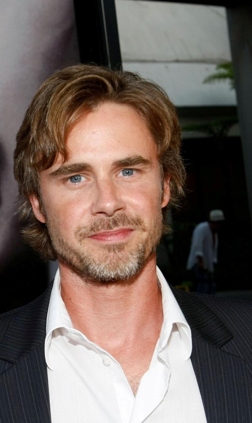 Sam Trammell at the Los Angeles premiere of "True Blood."