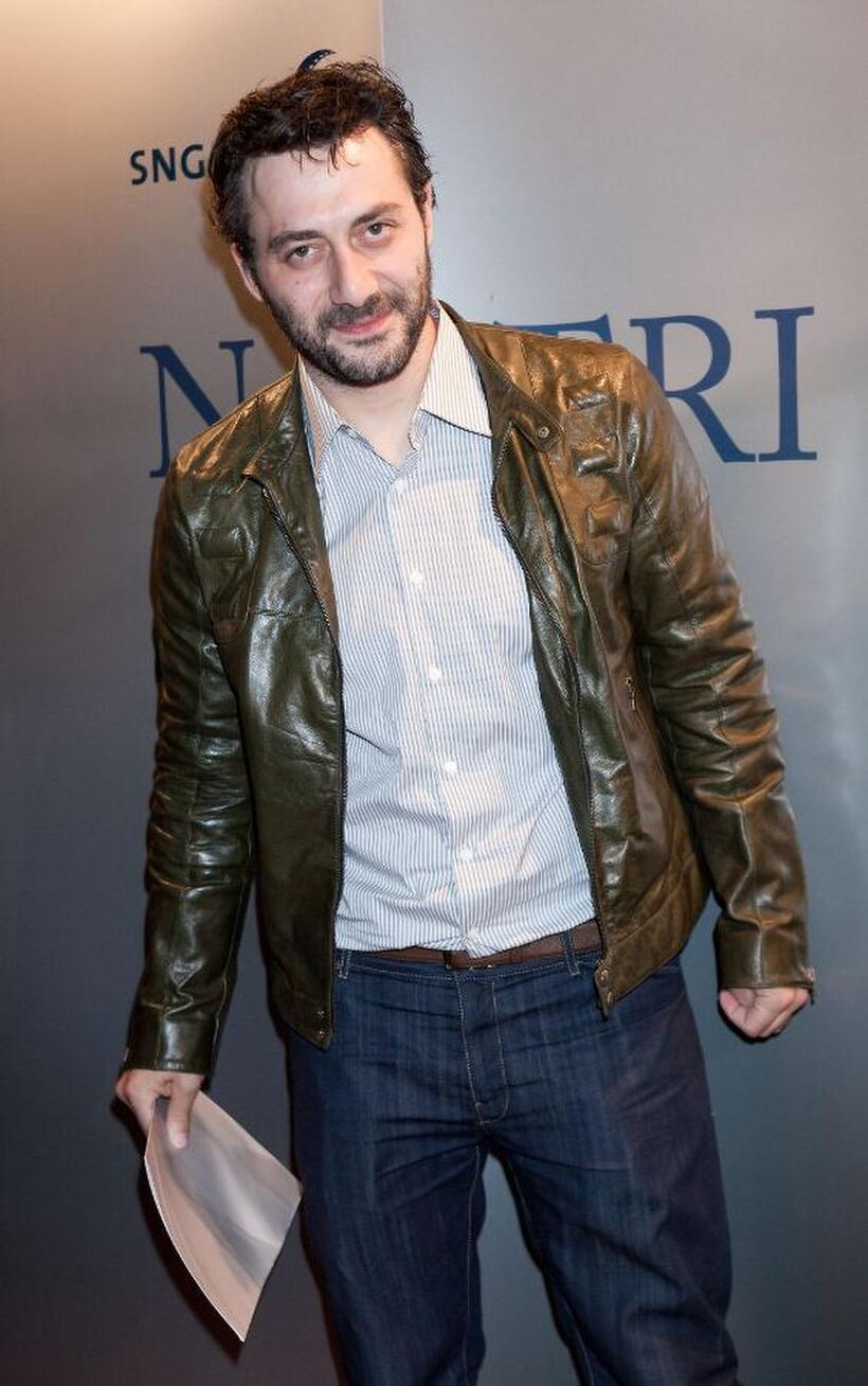Filippo Timi at the 2009 Nastri D'Argento Nominations dinner party.