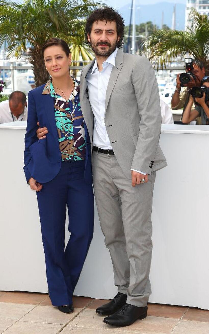 Giovanna Mezzogiorno and Filippo Timi at the 62nd International Cannes Film Festival.