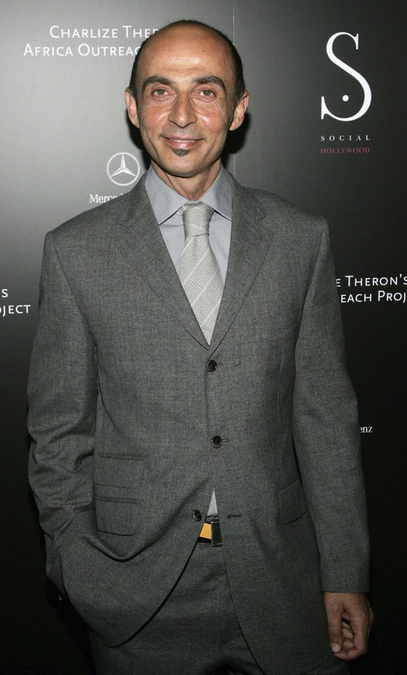 Shaun Toub at the opening of "Social Hollywood."
