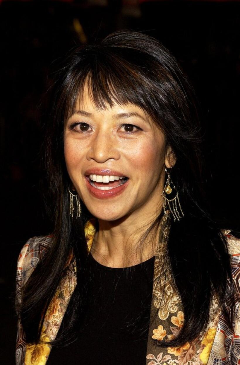 Lauren Tom at the premiere of "Bad Santa."
