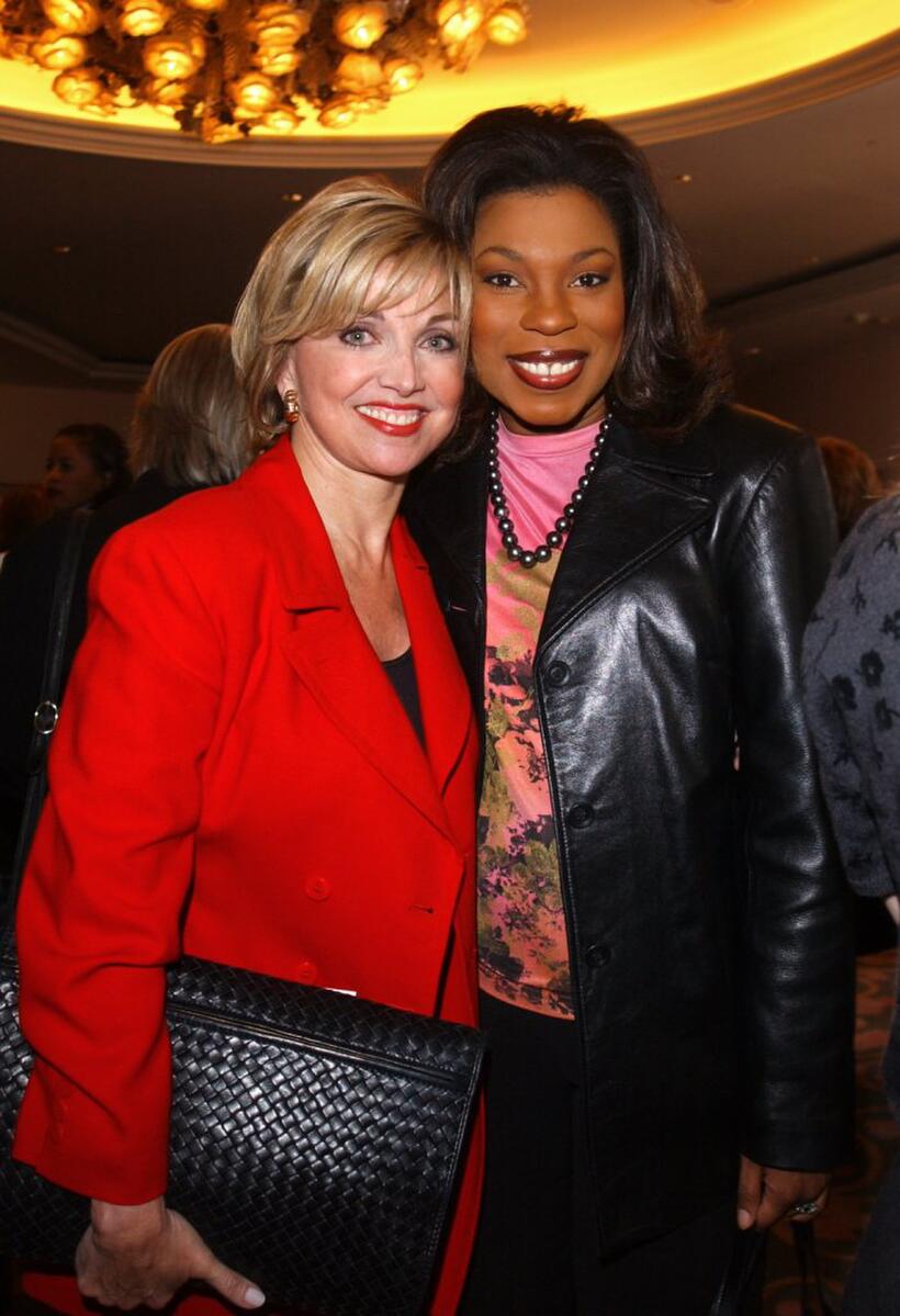 Carole Black and Lorraine Toussaint at the unveiling of the Hollywood Reporter's 10th Annual Women In Entertainment Power 100.