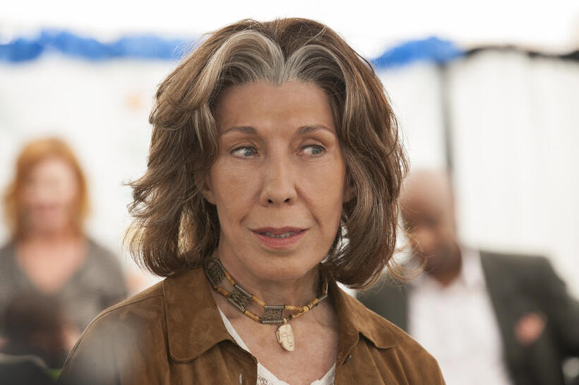 Lily Tomlin as Susannah in "Admission."
