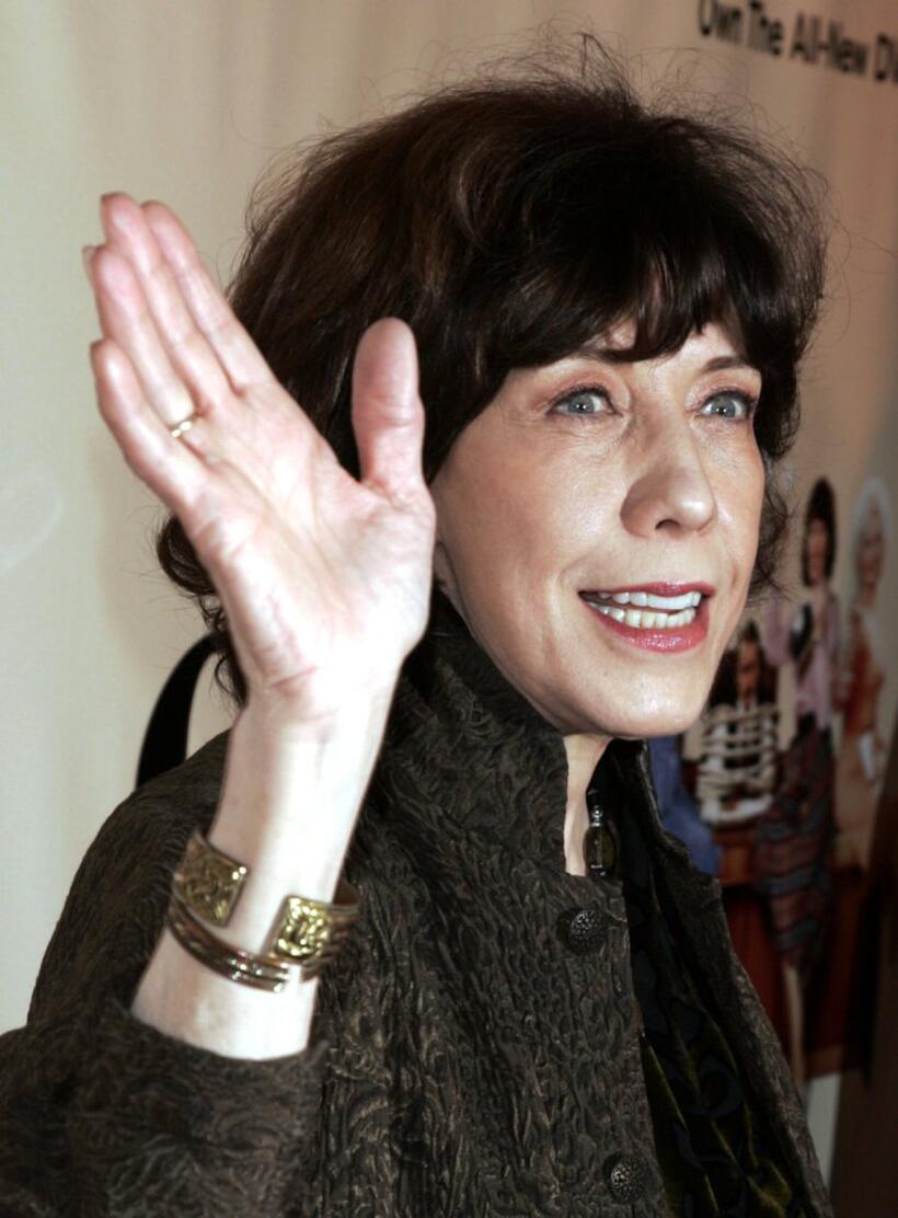 Lily Tomlin at the "9 to 5" 25th Anniversary DVD Launch and Cast Reunion party.