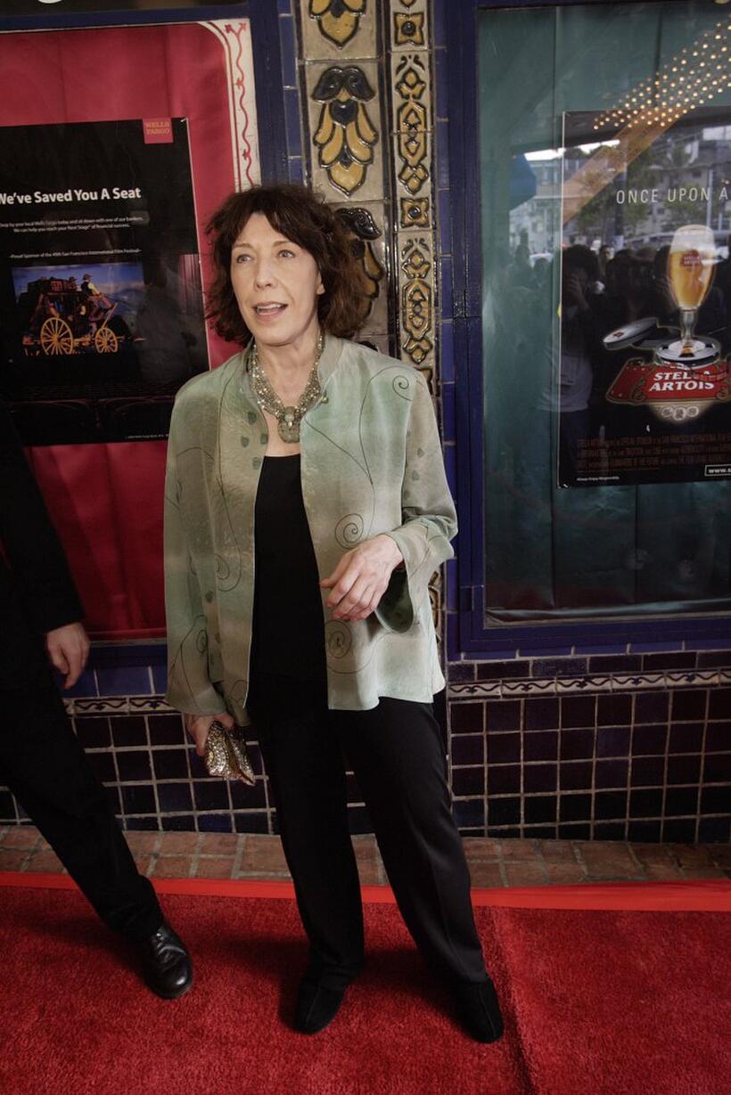 Lily Tomlin at the closing night of the 49th San Francisco International Film Festival.
