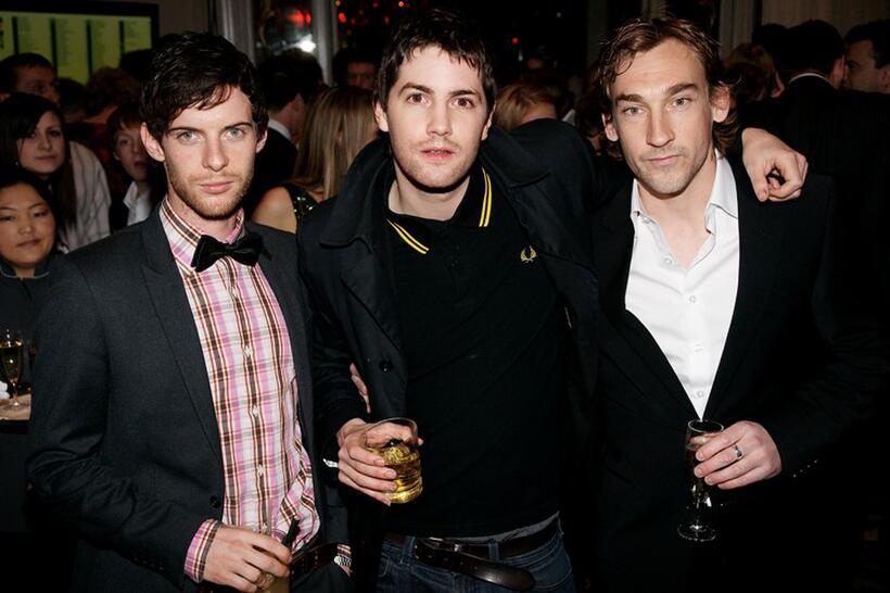 Luke Treadaway, Jim Sturgess and Jo Mawle at the Jameson Empire Magazine Awards.