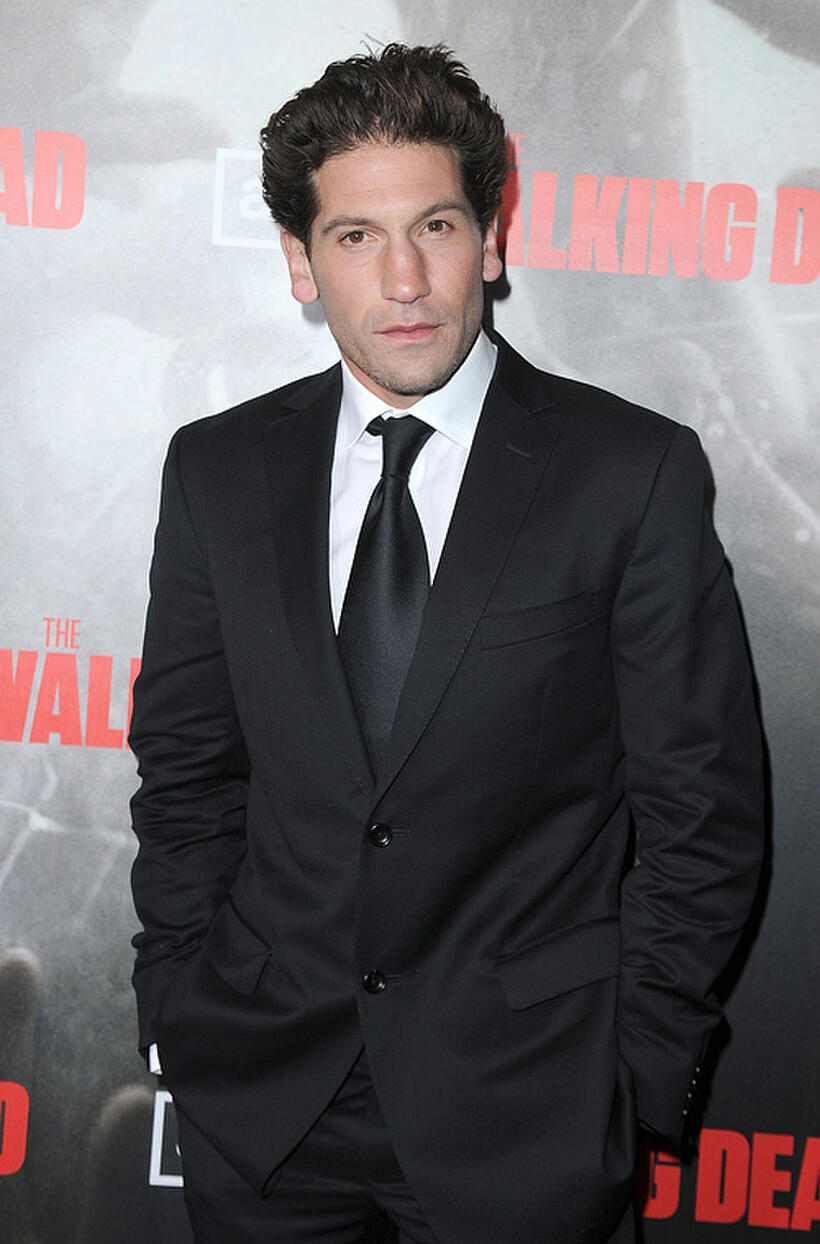Jon Bernthal at the Los Angeles premiere of "The Walking Dead."