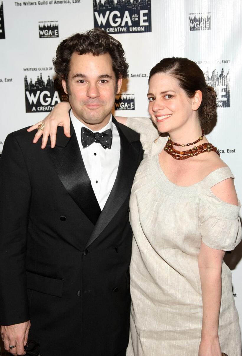Paul F. Tompkins and Janie Haddad at the 61st Annual Writers Guild Awards New York Ceremony.