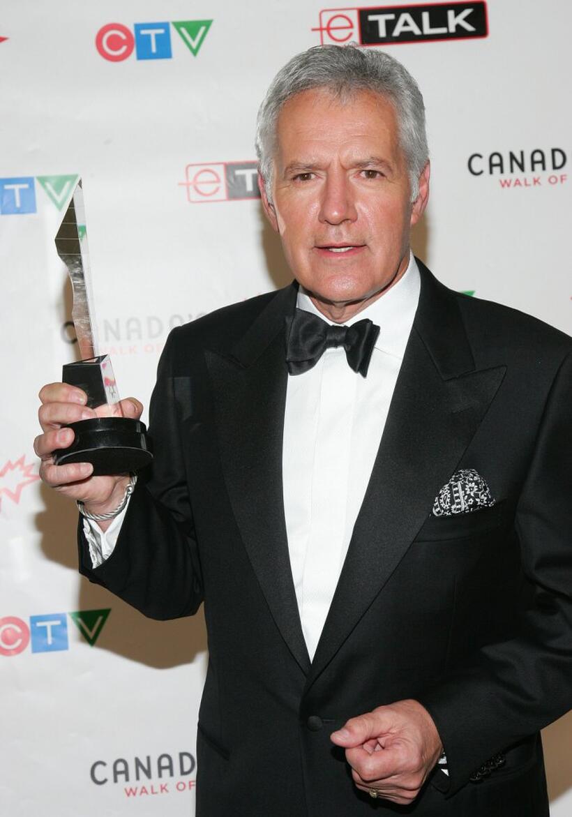 Alex Trebek at the Canada's Walk Of Fame Gala.