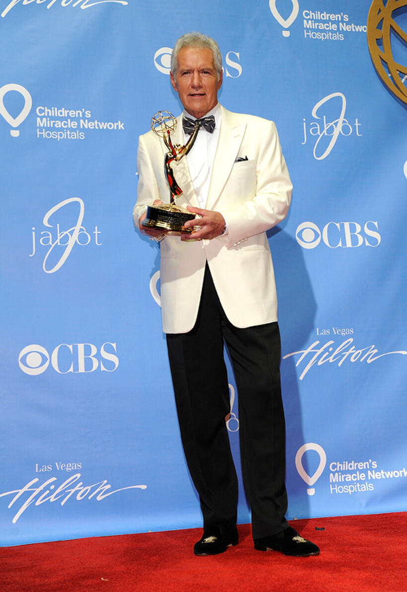 Alex Trebek at the 38th Annual Daytime Entertainment Emmy Awards in Las Vegas.