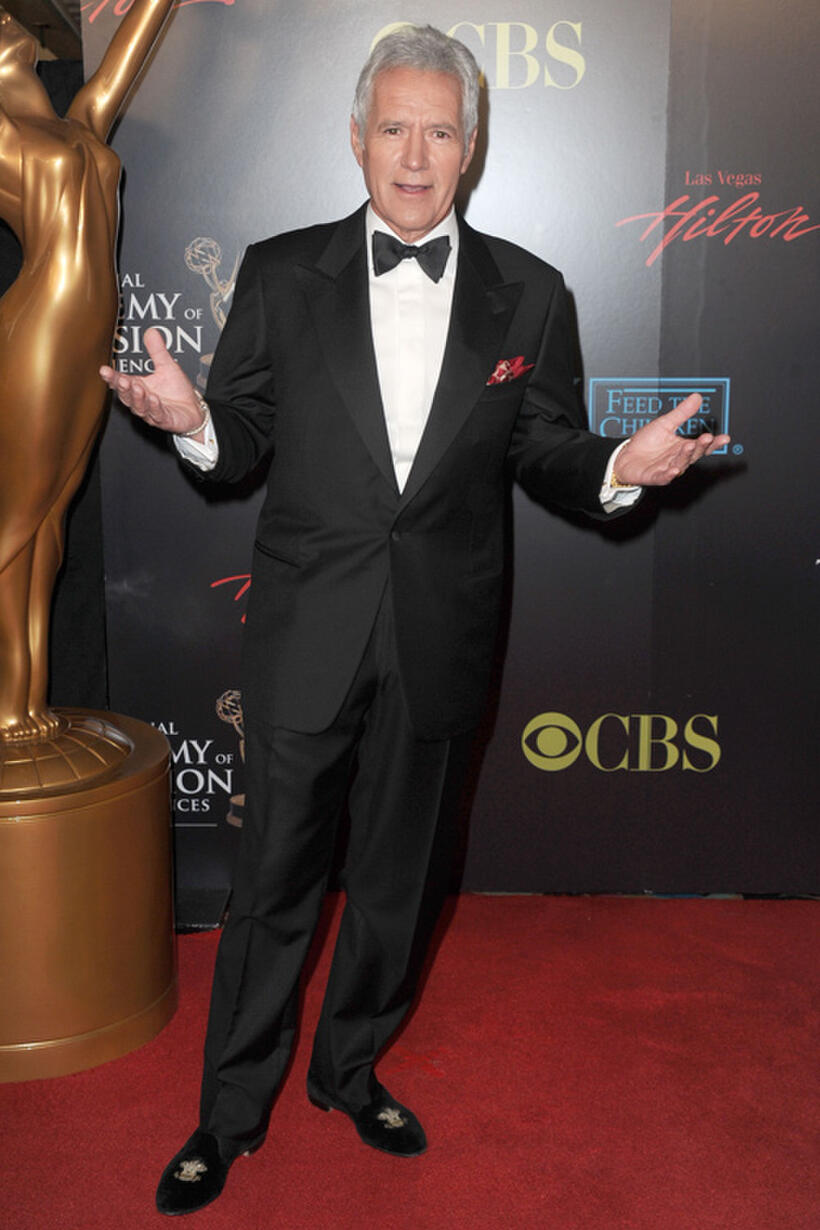 Alex Trebek at the 37th Annual Daytime Entertainment Emmy Awards in Las Vegas.