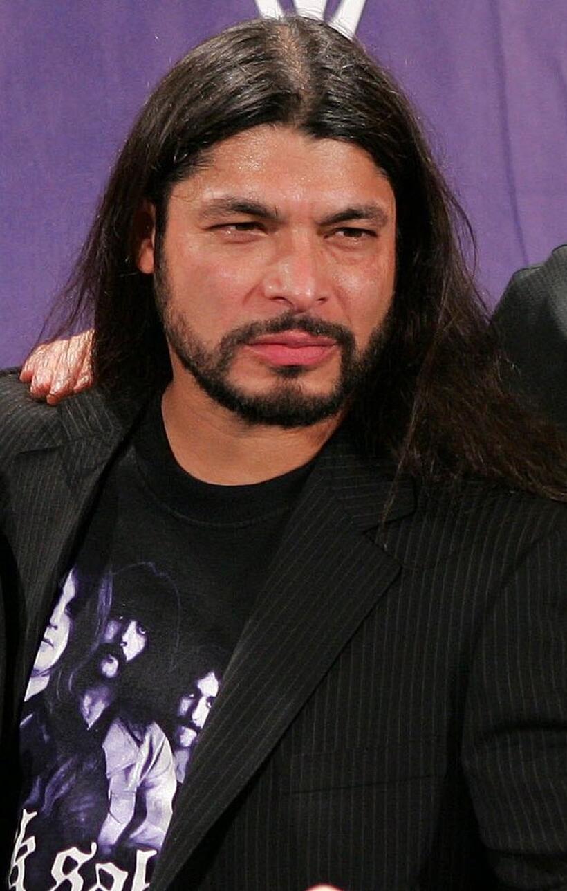 Robert Trujillo at the 21st Annual Rock And Roll Hall Of Fame Induction Ceremony.